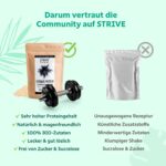 STRIVE Ultimate Protein 1kg – 85% Proteingehalt Bio Eiweisspulver ohne Zucker – Bild 6