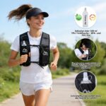 Meayll Laufweste mit Trinksystem – 7 L Volumen, 500 ml TPU Flasche, Marathon & Trailrunning – Bild 4