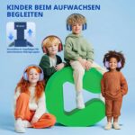 iClever BTH12 Kinder-Kopfhörer Blau mit LED-Leuchten – 85h Spielzeit & Lautstärkeschutz – Bild 6
