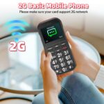 Ufferson Seniorenhandy GSM Dual SIM mit grossen Tasten – 1800 mAh Akku & SOS-Taste – Bild 5