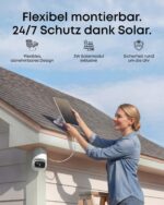 eufy Security eufyCam C37 – 2K Outdoor-Überwachungskamera mit 360° KI-Tracking & Solar – Bild 4