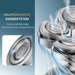 MAXGROOM Kopfrasierer mit 7D Schwebekopf – 1400mAh Akku & 8800RPM für Herren – Bild 3