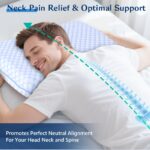 Iwacool Orthopädisches Kühlkissen 40x60 – Memory Foam für Bauch- & Rückenschläfer – Bild 7