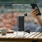 OrkeyDolk® Manuelle Kaffeemühle mit Keramikmahlwerk – 40-stufig für Aeropress & Pour Over – Bild 5