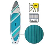ALPIDEX SUP Board 320x76x15cm bis 200kg – Aufblasbares Stand-Up-Paddling Set für Anfänger – Bild 2
