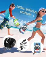 Urmaxs Kinder-Schnorchelmaske mit 180° Panoramablick – Vollgesichtsmaske mit Sicherheitssystem – Bild 6