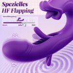 Glanvoo AI-Sync Vibrator mit Zungenlecken – 21 Modi für Klitoris- & G-Punkt-Stimulation – Bild 4