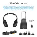 Sennheiser RS 120-W Wireless Kopfhörer – Kristallklarer TV-Ton mit 20h Akkulaufzeit – Bild 9