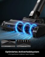 VACTechPro F02 Lite Akku Staubsauger 550W/50kPa – Kabellos mit 8-stufigem Filtersystem – Bild 3