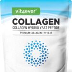 Vit4ever Collagen Pulver 1000 g – Bioaktives Kollagen Hydrolysat Typ 1 & 3