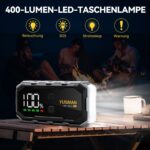 YUSMAN F02 Starthilfe Powerbank 9000A – Autobatterie Booster für PKW, SUV & Motorräder – Bild 4