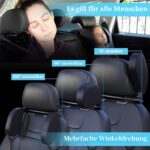 VniYors Autokopfstütze 180° verstellbar – Ergonomische Nackenstütze für Kinder & Erwachsene – Bild 6