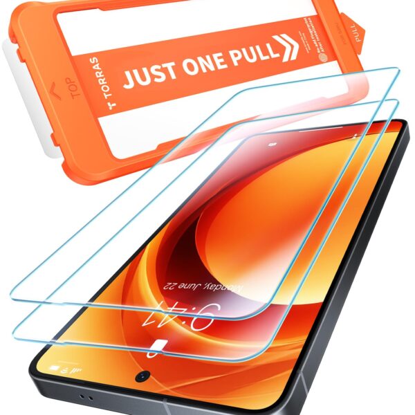 TORRAS Panzerglas für Samsung Galaxy S26 Ultra – 9H+ Härte mit Drop-Schutz, 2er Set