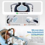 Robofun Kinderwagenschaukler mit USB-C – Automatische Einschlafhilfe für Babys bis 3 Jahren – Bild 7