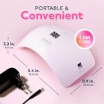 SUNUV UV LED Nagellampe mit Infrarotsensor & 3 Timer – Professionelle Gelnägel Aushärtung – Bild 3