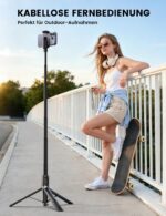 Lamicall 3-in-1 Smartphone Stativ mit Fernbedienung – 165cm Selfiestick Tripod für iPhone & Samsung – Bild 3