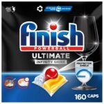 Finish Ultimate Infinity Shine Citrus Spülmaschinentabs – 160er Gigapack für strahlenden Glanz