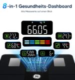 GE Körperfettwaage Digital – 14 Körpermasse mit Bluetooth & App für präzises Fitness-Tracking – Bild 2