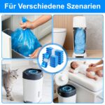 Windeleimer Nachfüllfolie 30er Pack – Universal Nachfüllkassetten für Windeleimer & Katzenstreu – Bild 7