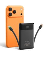 VEGER 10000mAh Power Bank mit 22.5W Schnellladung – Kompakt & 4 Ausgänge für iPhone & Samsung
