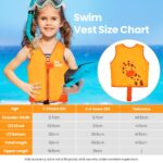 NEO-SPLASH Schwimmlernweste für Kinder 1–6 Jahre – Verstellbare Schwimmhilfe mit Sicherheitsgurten – Bild 6