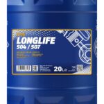MANNOL 7715 Longlife 504/507 5W-30 Motoröl 20L – Synthetisches Premium-Öl für VW-Motoren – Bild 3