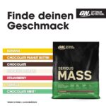 Optimum Nutrition Serious Mass Weight Gainer Schokolade 5.45kg – Muskelaufbau & Gewichtszunahme – Bild 7