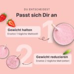 SHEKO Balance Shake Erdbeere – 21 Mahlzeitenersatz mit 27 Vitaminen & 21g Protein – Bild 4