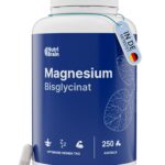Magnesiumbisglycinat 2000 mg – 250 Kapseln hochdosiert für Schlaf & Energie