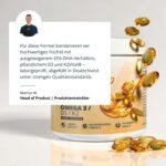 Omega D3 K2 Kapseln hochdosiert – Premium Fischöl mit EPA & DHA für Herz, Knochen & Immunsystem – Bild 7