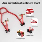 Wiltec Motorradständer Hinterrad 200-340 mm – Montageständer bis 450 kg – Bild 7
