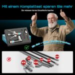 Seesii Fettpressen-Zubehörset mit Schnellkupplung & 90°-Adapter – Komplettlösung für präzises Schmieren – Bild 7