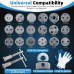 FreeTec 24-tlg. Bremskolbenrücksteller Set – Universal Bremssattel Werkzeug Kit – Bild 3