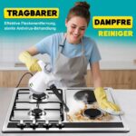 Rolipo Dampfreiniger 1050W mit 12-teiligem Zubehör – Chemiefreie Reinigung für Haushalt & Auto – Bild 4
