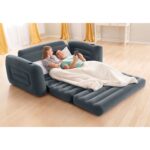Intex Aufblasbares Futon-Sofa Queen-Size – 2-in-1 Ausziehbett mit Schnellventilen – Bild 9