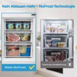Midea MERB276FGE02A Kühl-Gefrierkombination 270L – No Frost & Digital Control – Bild 3