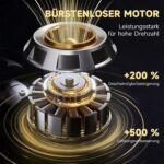 DiliDala Handstaubsauger Akku 27000PA – Kabelloser Autostaubsauger mit 3-Gang Saugleistung – Bild 3