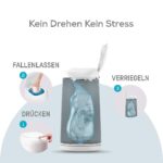 Angelcare Dress-Up XL Windeleimer – Geruchssicher & Umweltfreundlich mit Nachfüllkassette – Bild 5