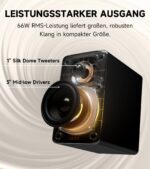 Edifier M60 Multimedia-Lautsprecher – 66W Hi-Res Audio mit Bluetooth 5.3 & LDAC – Bild 4