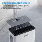 OKYUK Luftentfeuchter 12L mit digitaler Anzeige – 32dB leise Entfeuchtung für 30m² – Bild 8