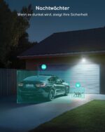 COOAU 2K Solar-Überwachungskamera Aussen – 360° PTZ mit KI-Erkennung & Farbnachtsicht – Bild 7