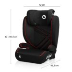 Lionelo Hugo i-Size Kindersitz Gruppe 2/3 (100–150 cm) – R129 zertifiziert mit ISOFIX – Bild 2