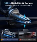 VICSEED Vollmetall MagSafe Autohalterung – Lüftungsmontage mit 26x N55 Magneten für iPhone & Samsung – Bild 4