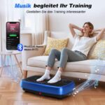 EvoSpark Vibrationsplatte mit Doppelmotoren – Ganzkörpertraining für effektives Abnehmen – Bild 4