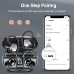 sprtoybat Bluetooth 5.3 In-Ear Kopfhörer mit ENC Noise Cancelling – 128 Std. Akku & IP7 wasserdicht – Bild 3