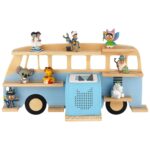 Little Goldie® Tonie Regal Bus – Magnetisches Aufbewahrungssystem für 32 Figuren