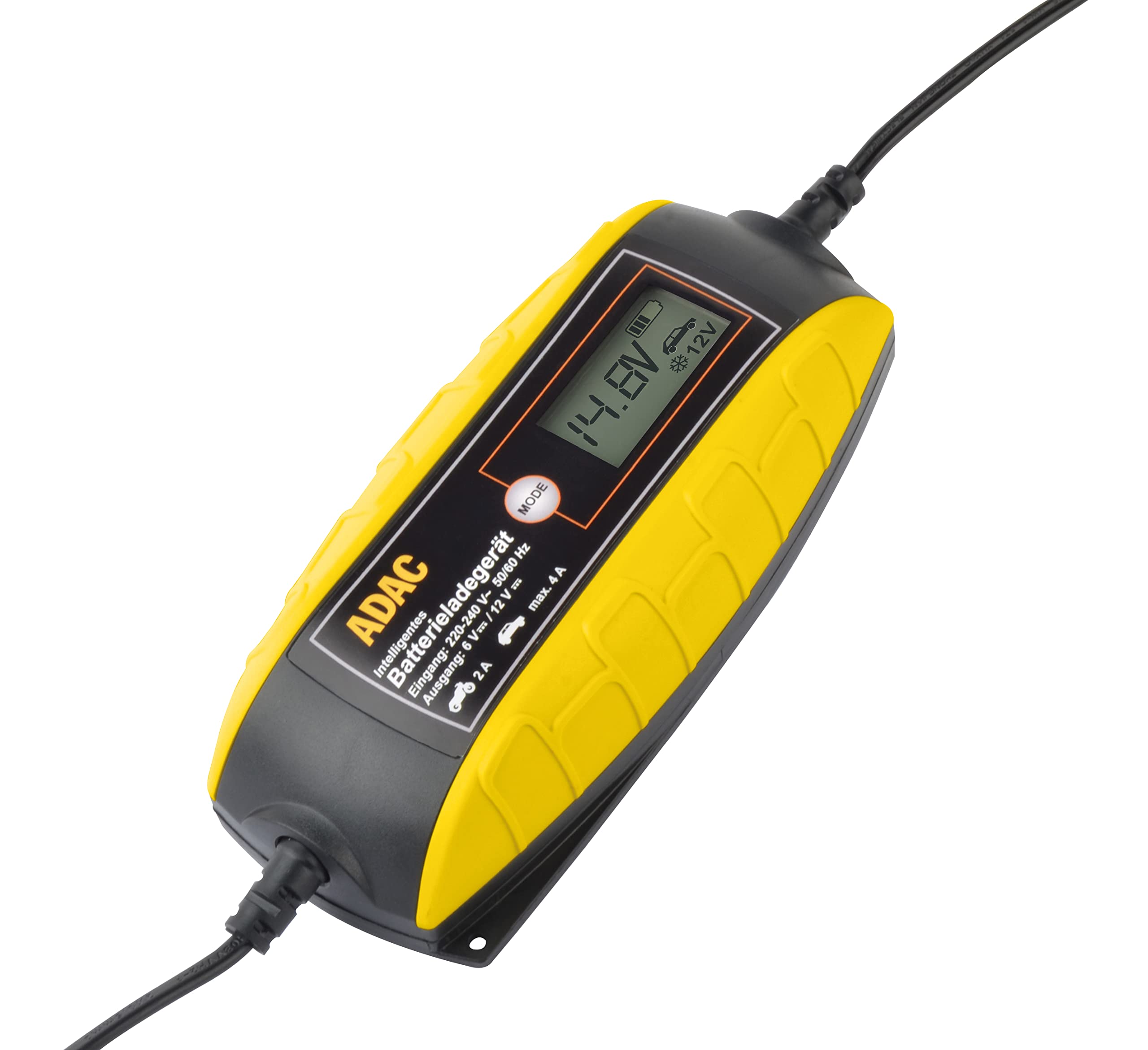 71T7lLFobqL._SY2341_.jpg Mannesmann ADAC Batterie-Ladegerät 6/12V mit Komfort-Klemme – Intelligentes Laden für Auto & Motorrad – Bild 1