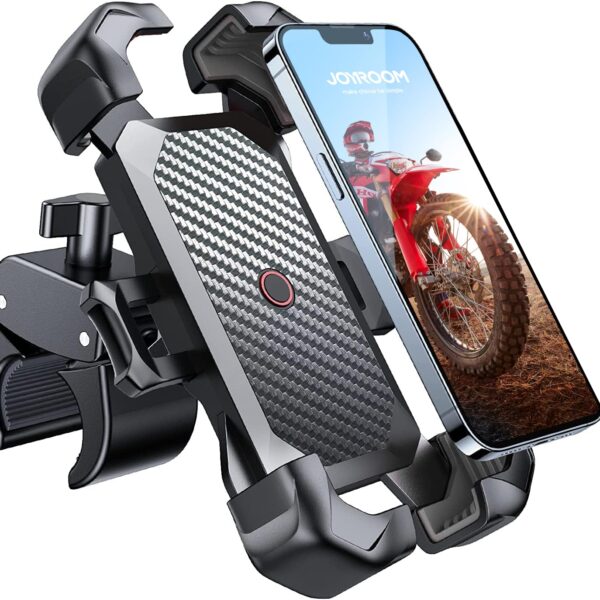 JOYROOM Fahrrad Handyhalterung mit automatischer Sperre – Universal Lenkerhalter für Smartphones 4,7–7 Zoll