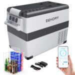 EUHOMY 40L Kompressor Kühlbox 12V/240V – Tragbarer Kühlschrank mit App-Steuerung für Auto & Camping