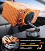VICSEED Militär-Autohalterung mit Nano-Vakuum & N58-Magneten – MagSafe Handyhalter 360° – Bild 2